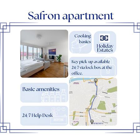 Sunny Safron Apartment Prága Kültér fotó