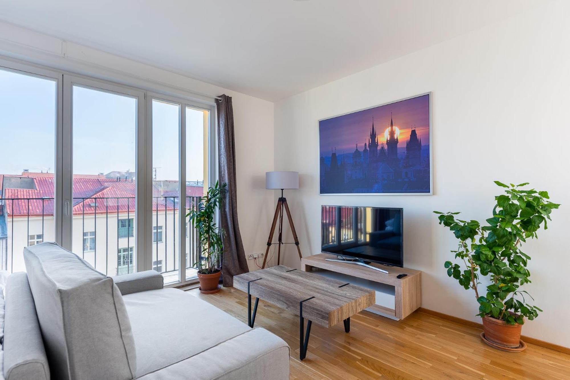 Sunny Safron Apartment Prága Kültér fotó